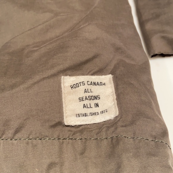 Roots Kids Green Parka Coat - Picture 2 of 5